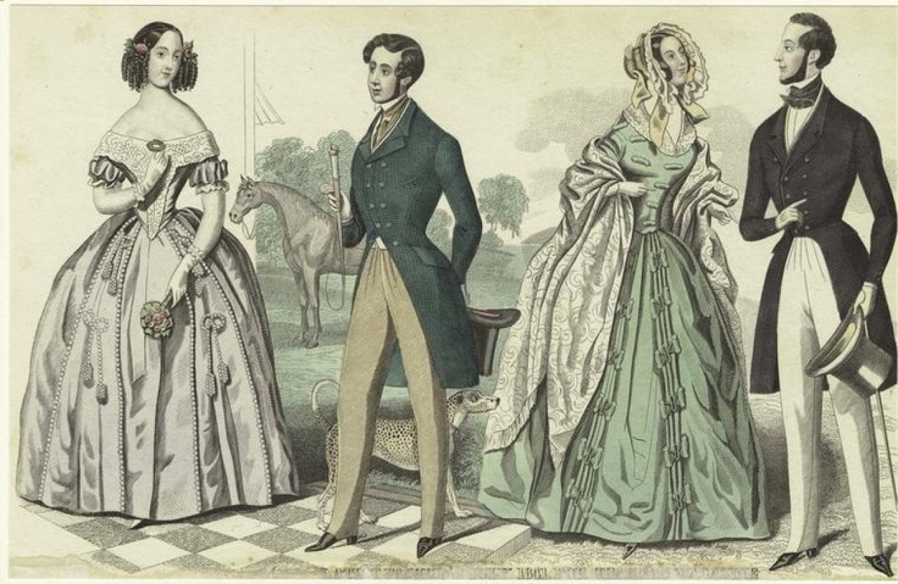 1840s fashion men