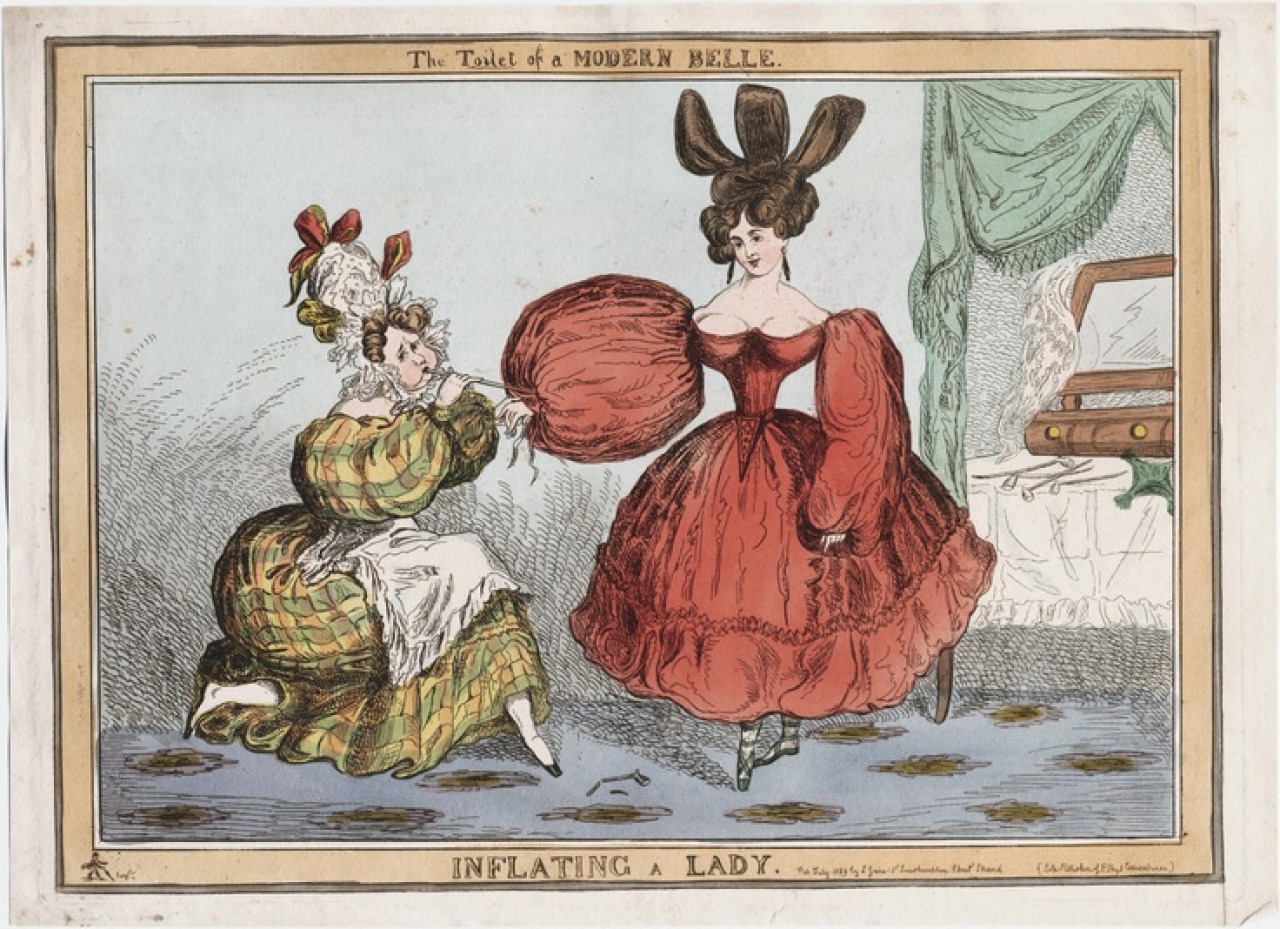 1829 Caricature | Fashion and Decor: A Cultural History