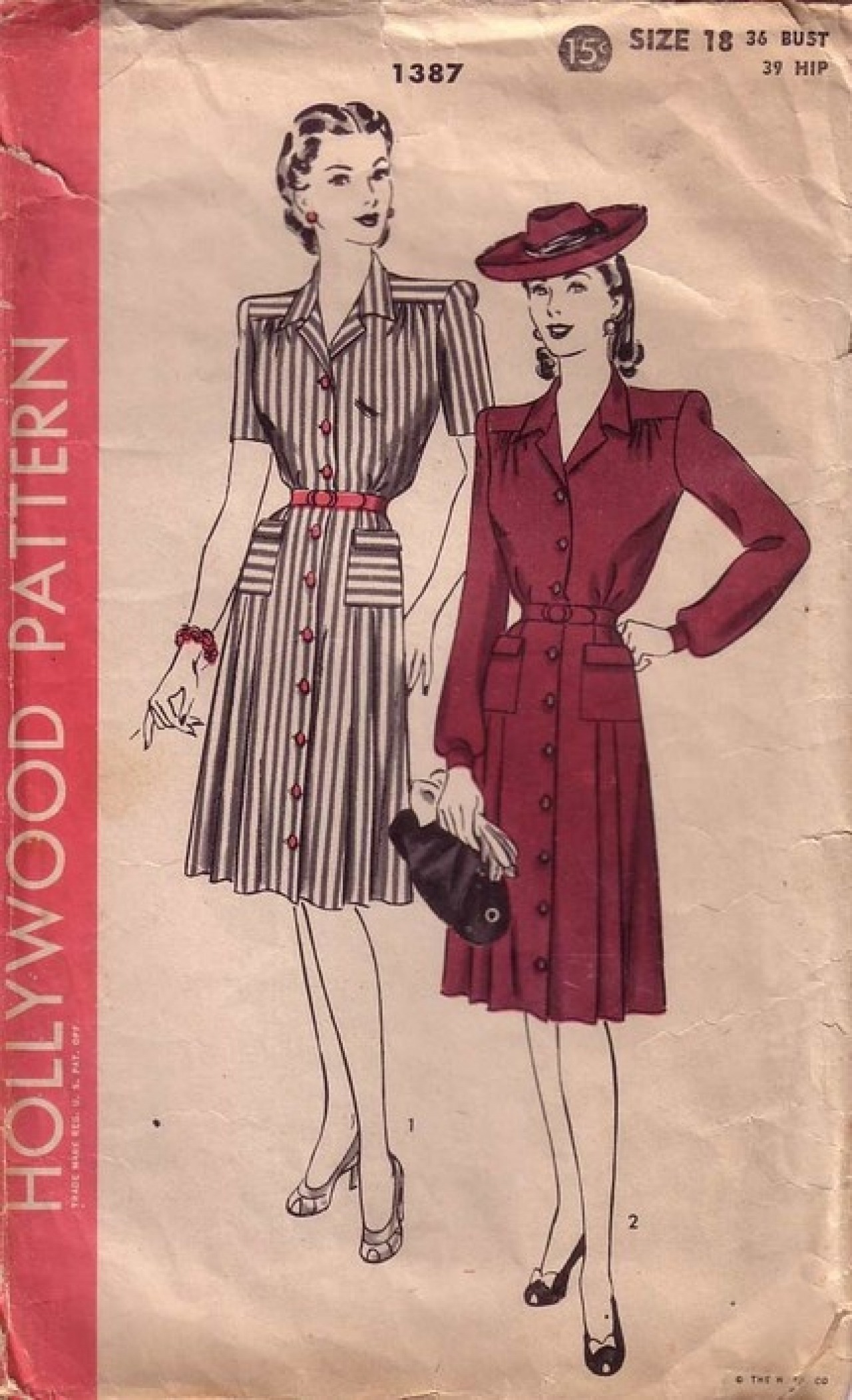 Silhouettes: 1930s-1940s women  Fashion and Decor: A Cultural History