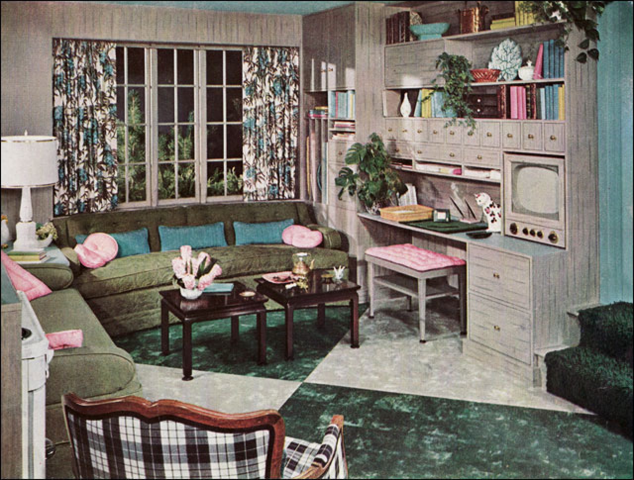 Living & Entertaining 1950s | Fashion and Decor: A Cultural History