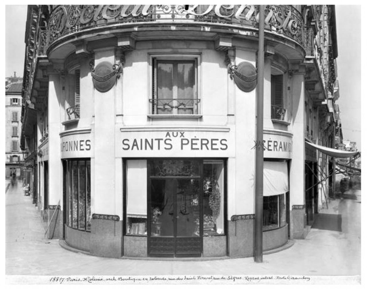 Image of Poster commemorating the inauguration of the new Le Bon