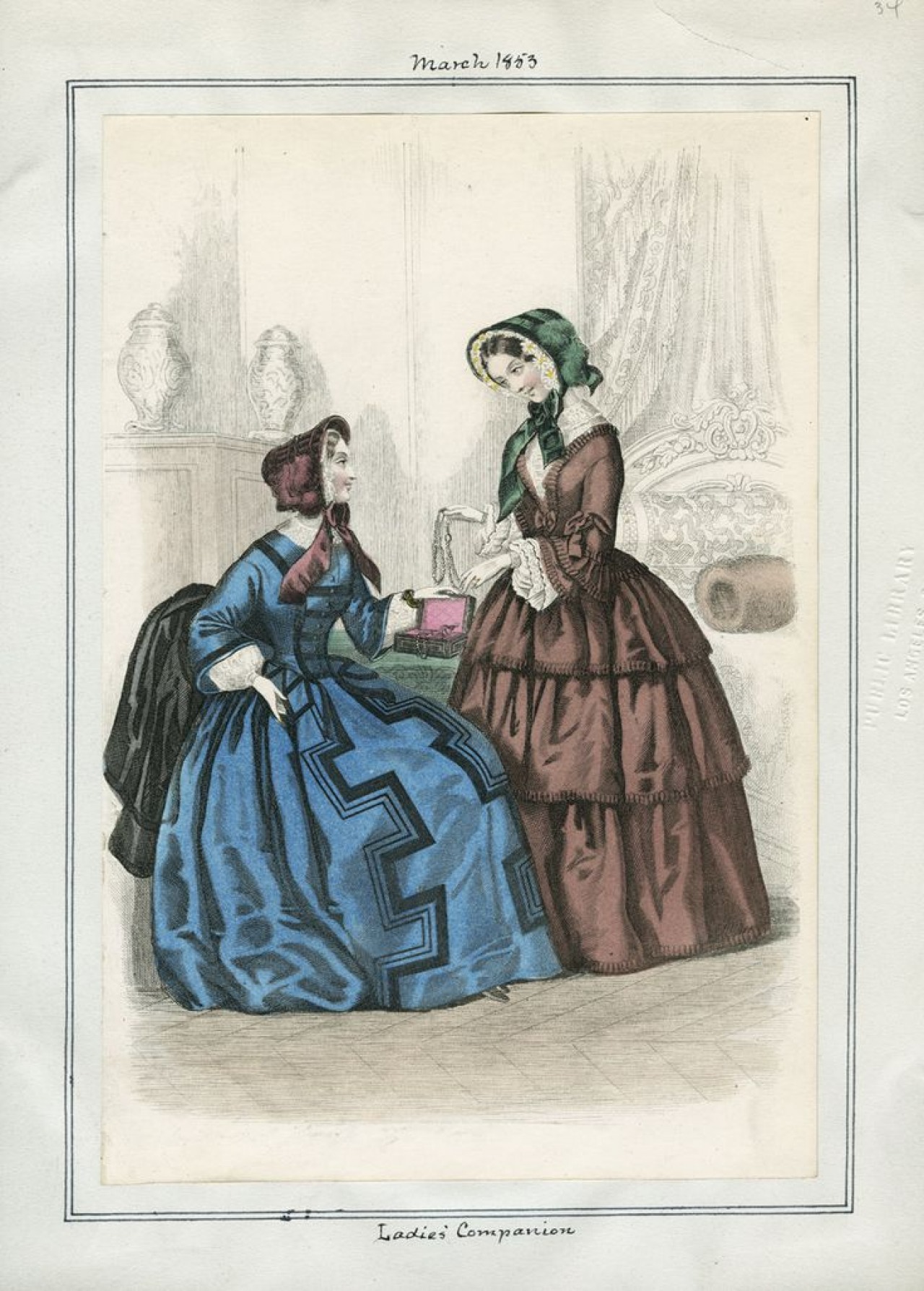 Daywear: 1850s-60s women  Fashion and Decor: A Cultural History