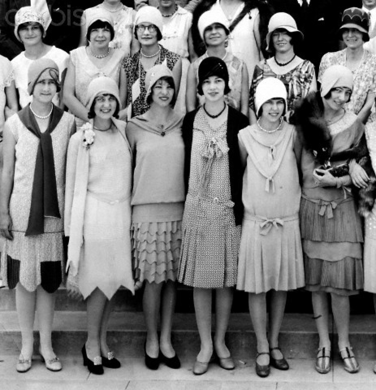 Womens fashion from the 1920s by designer Augusta Bernard