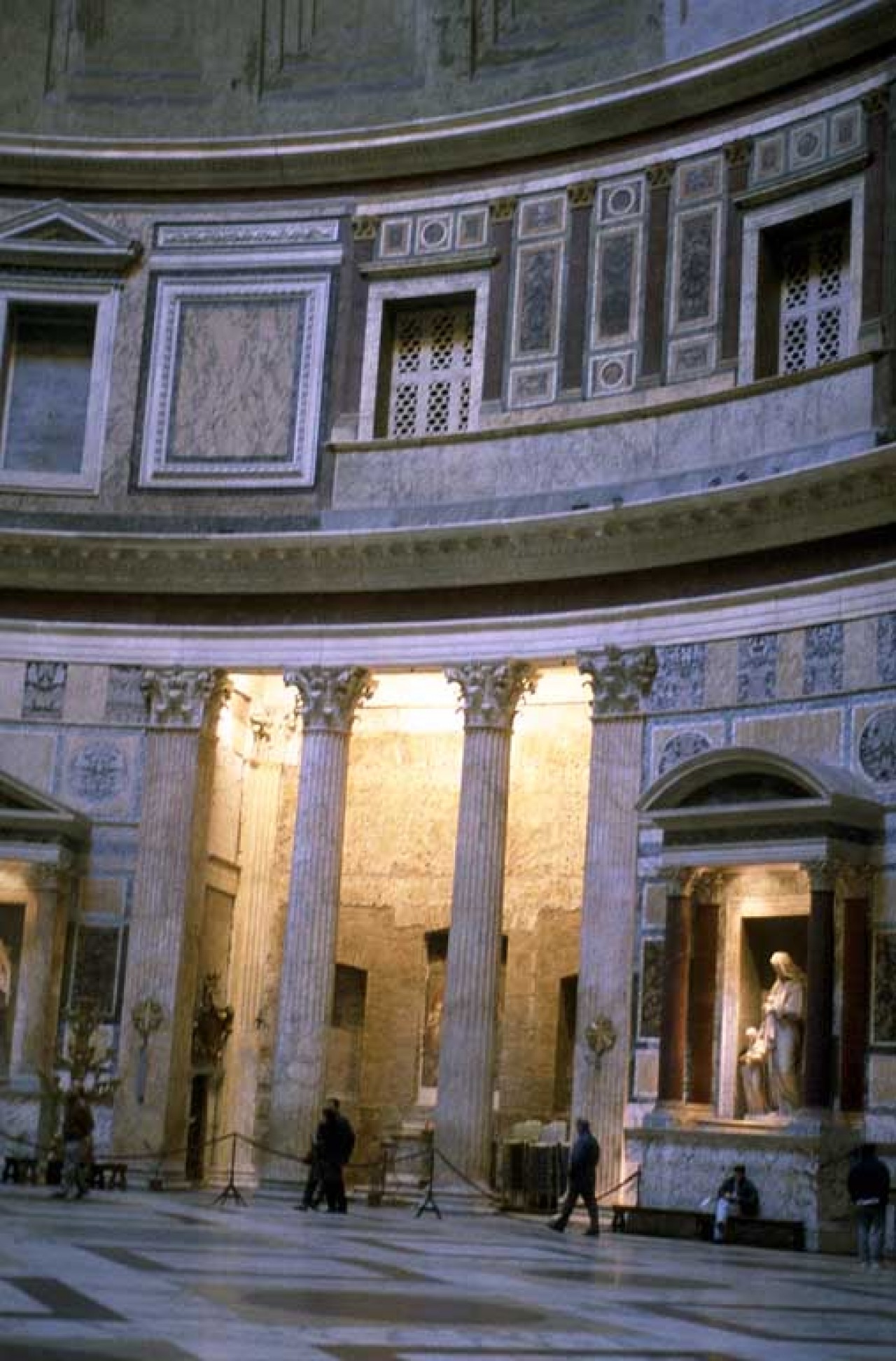 pantheon interior description