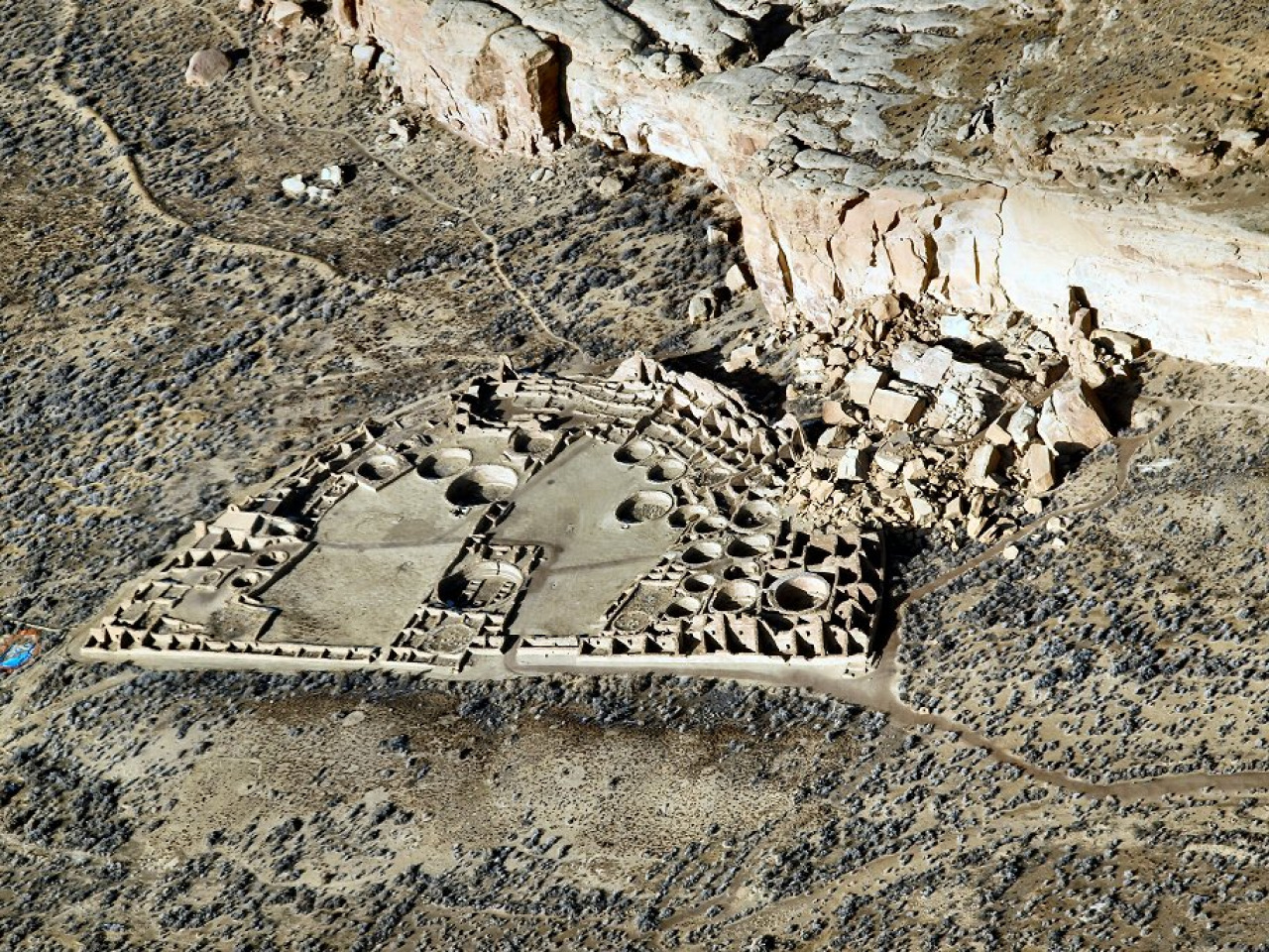 Pueblo Bonito Chaco Canyon Global History of Art and Architecture